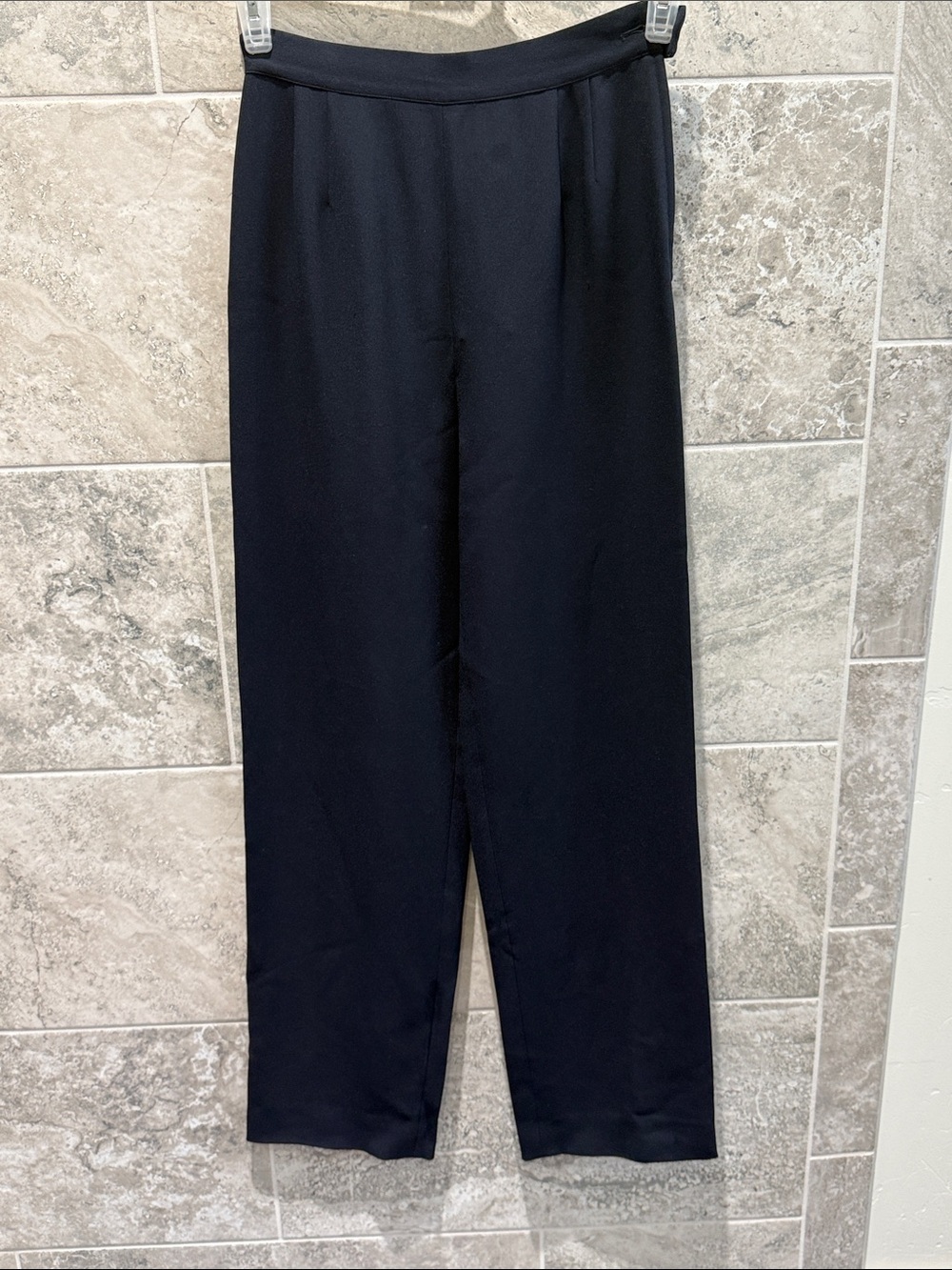 Valentino Black Wide-Leg Pants